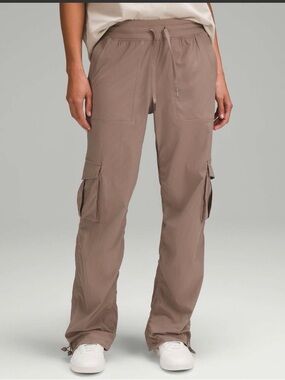 Lululemon Dance Studio Relaxed-Fit Mid-Rise Cargo Pant - Taupetastic